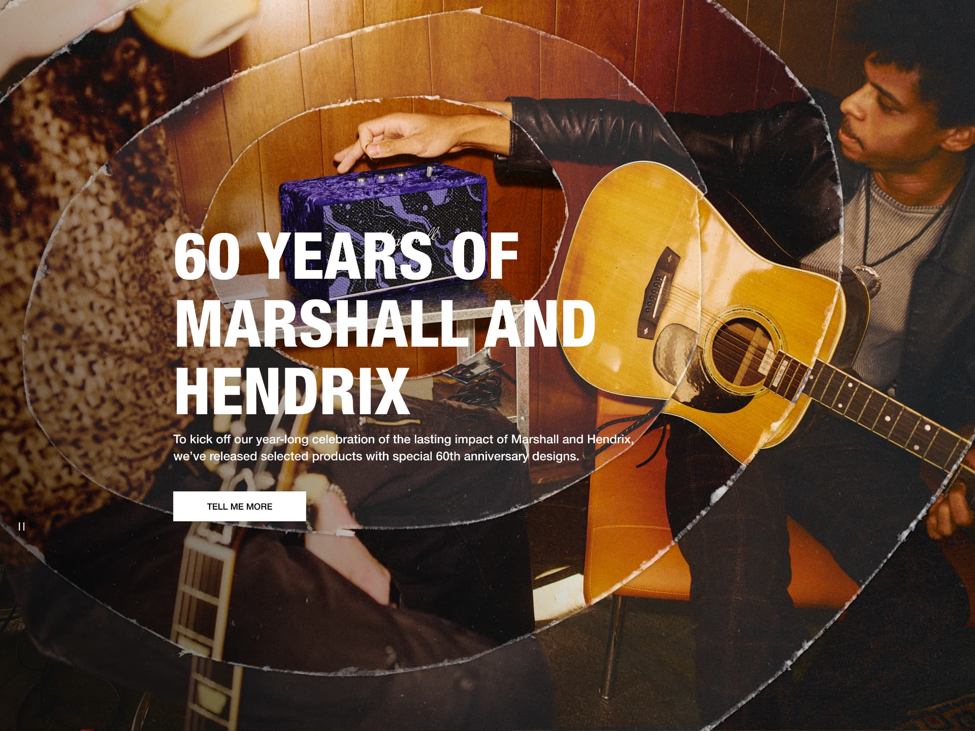 Marshall x Hendrix homepage tile 1